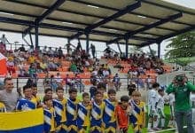 Berastegui estrena cancha de fútbol en jornada deportiva liderada por alcalde de Ciénaga de Oro