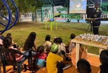 Policía y seguidores del Atlético Nacional festejan el Día del Niño con jornada lúdica en Villa Melissa