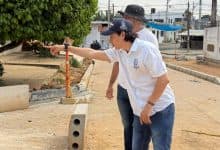 Sahagún avanza en la modernización de la Calle Larga con obras de infraestructura en marcha