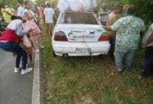 Cuatro heridos en choque entre taxi y moto en vía Lorica–Chinú