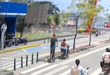 Invadir ciclorrutas en Montería cuesta más de un salario mínimo y hasta inmovilización