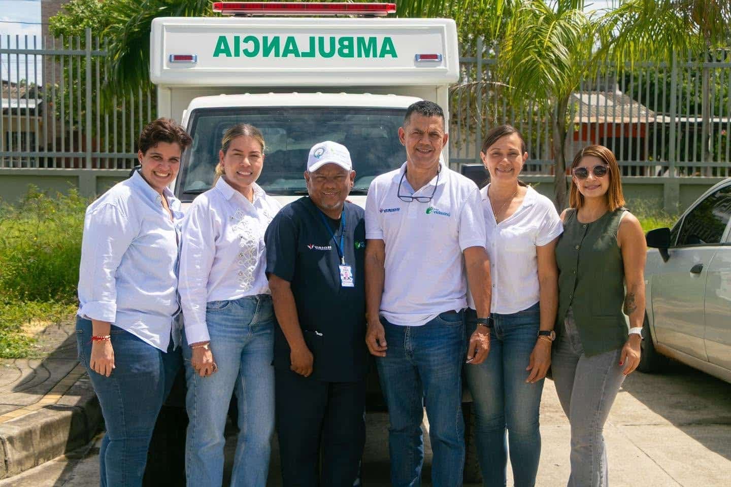 Vidasinú refuerza su flota con nueva ambulancia para atender emergencias en la región