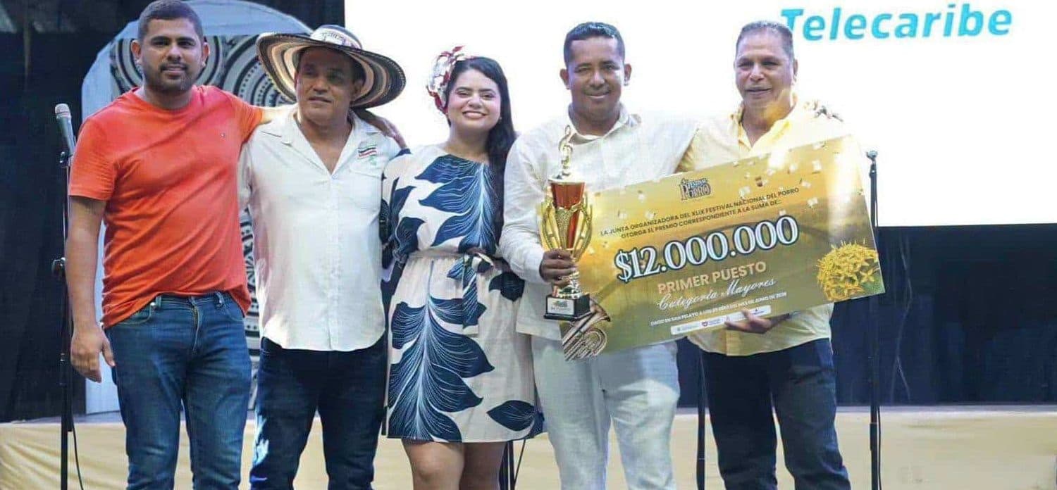 Cereté brilla en el Festival Nacional del Porro con dos bandas ganadoras