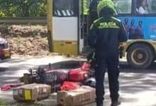 Tres motos chocaron en la vía Cereté-Montería dejando varios lesionados