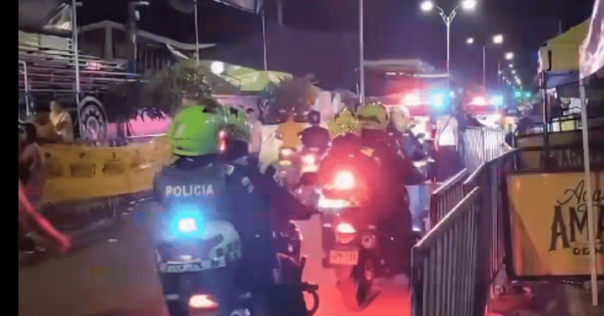 Autoridades vigilaron vehículos turbo durante la Parada Folclórica de la Feria Ganadera