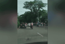Seguidores de Cepeda cierran Circunvalar en Montería con concentración de campaña