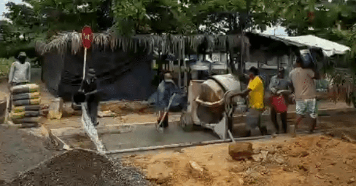 Después de años de espera, El Noval finalmente recibe sus calles pavimentadas