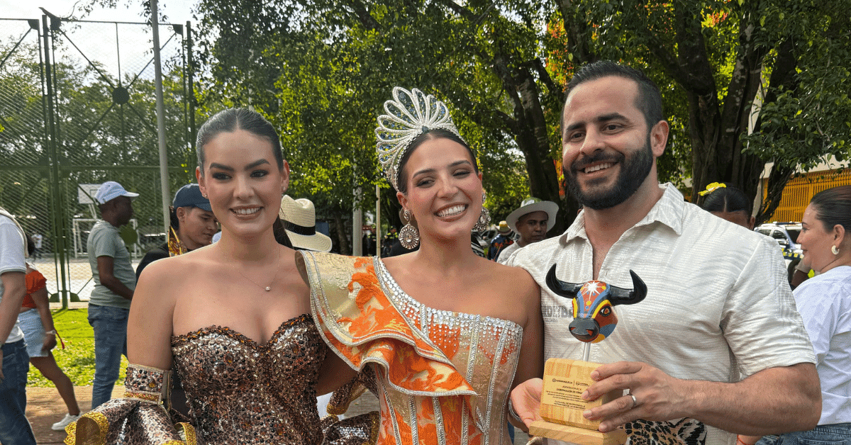 Michelle Char une tradiciones: Carnaval de Barranquilla llega a la Feria Ganadera de Montería