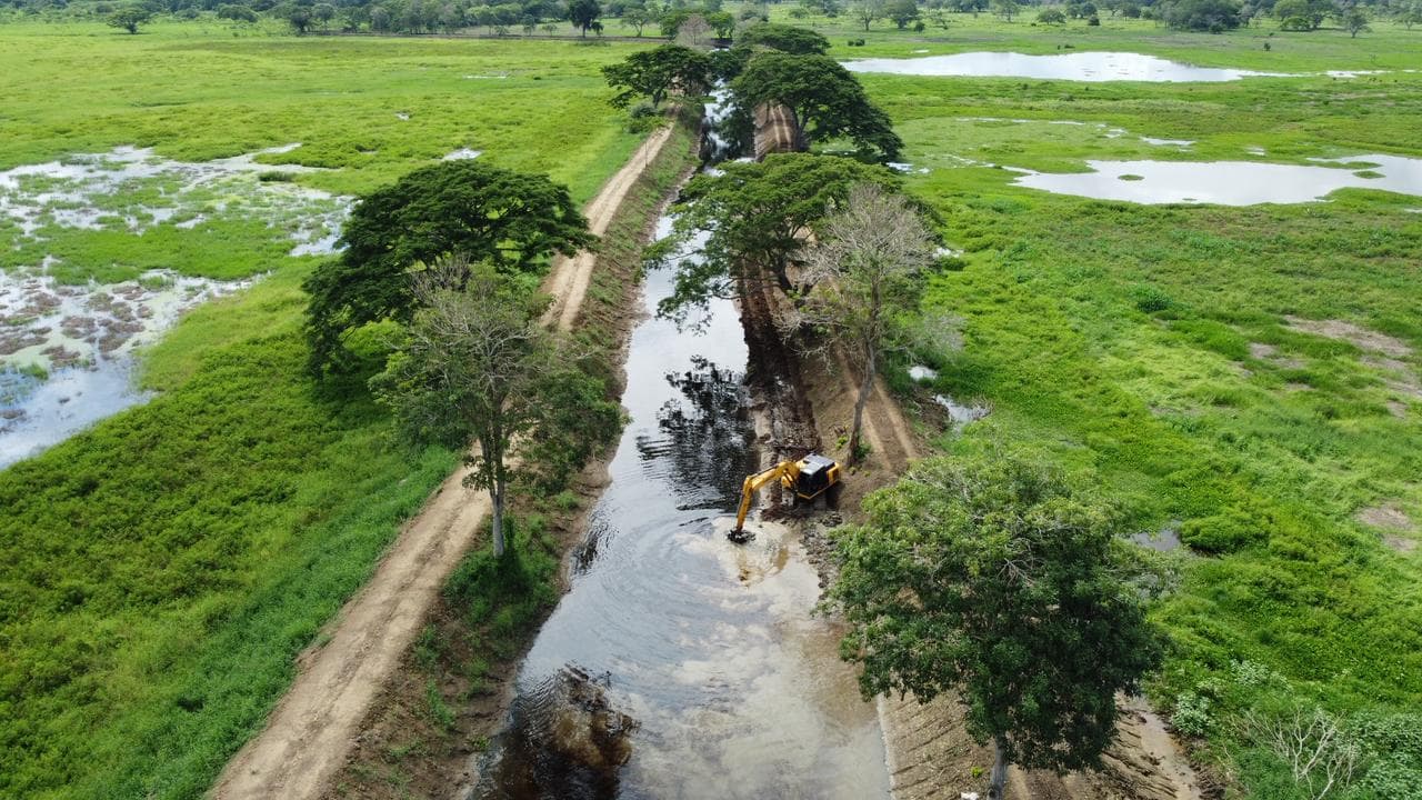 Ciénaga de Oro respira: recuperan el Caño Aguas Prietas y reducen riesgo de inundaciones