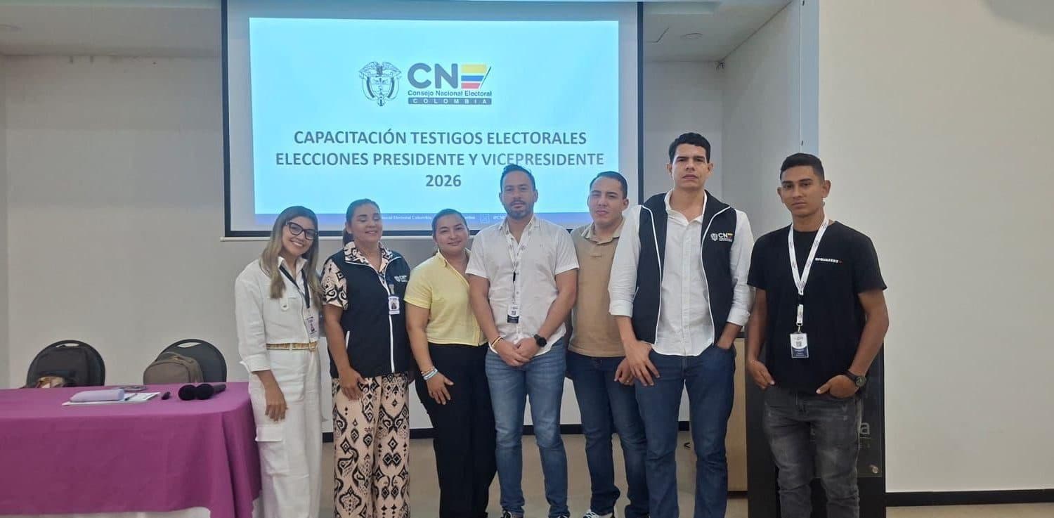 Montería capacita a testigos electorales antes de la segunda vuelta presidencial del 21 de junio