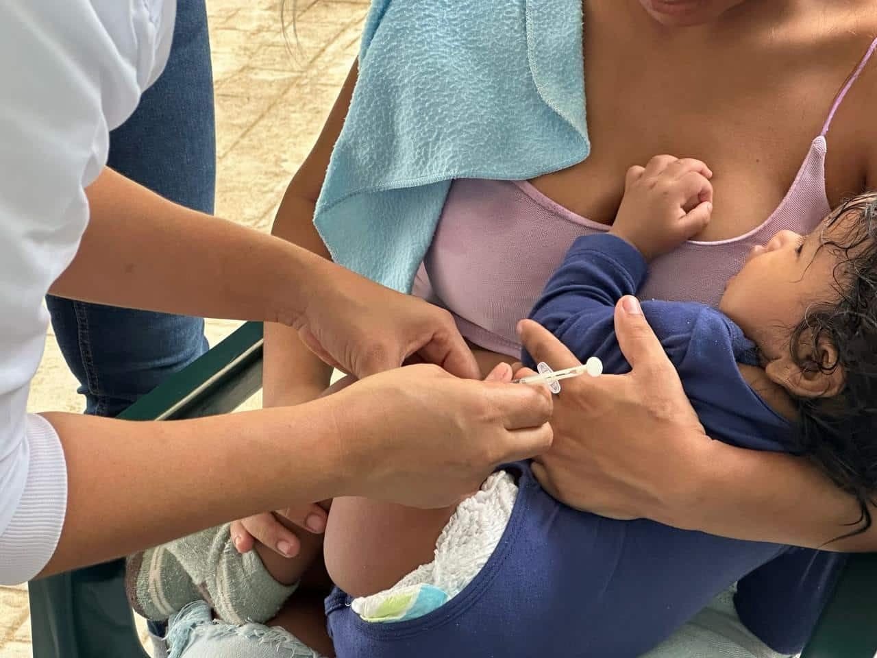 Montería inicia vacunación especial contra sarampión y rubéola para bebés de medio año