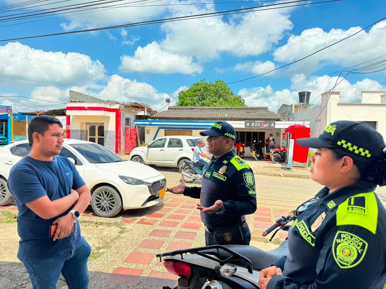 Cereté se organiza contra los robos: la Policía enseña a vecinos cómo proteger sus casas