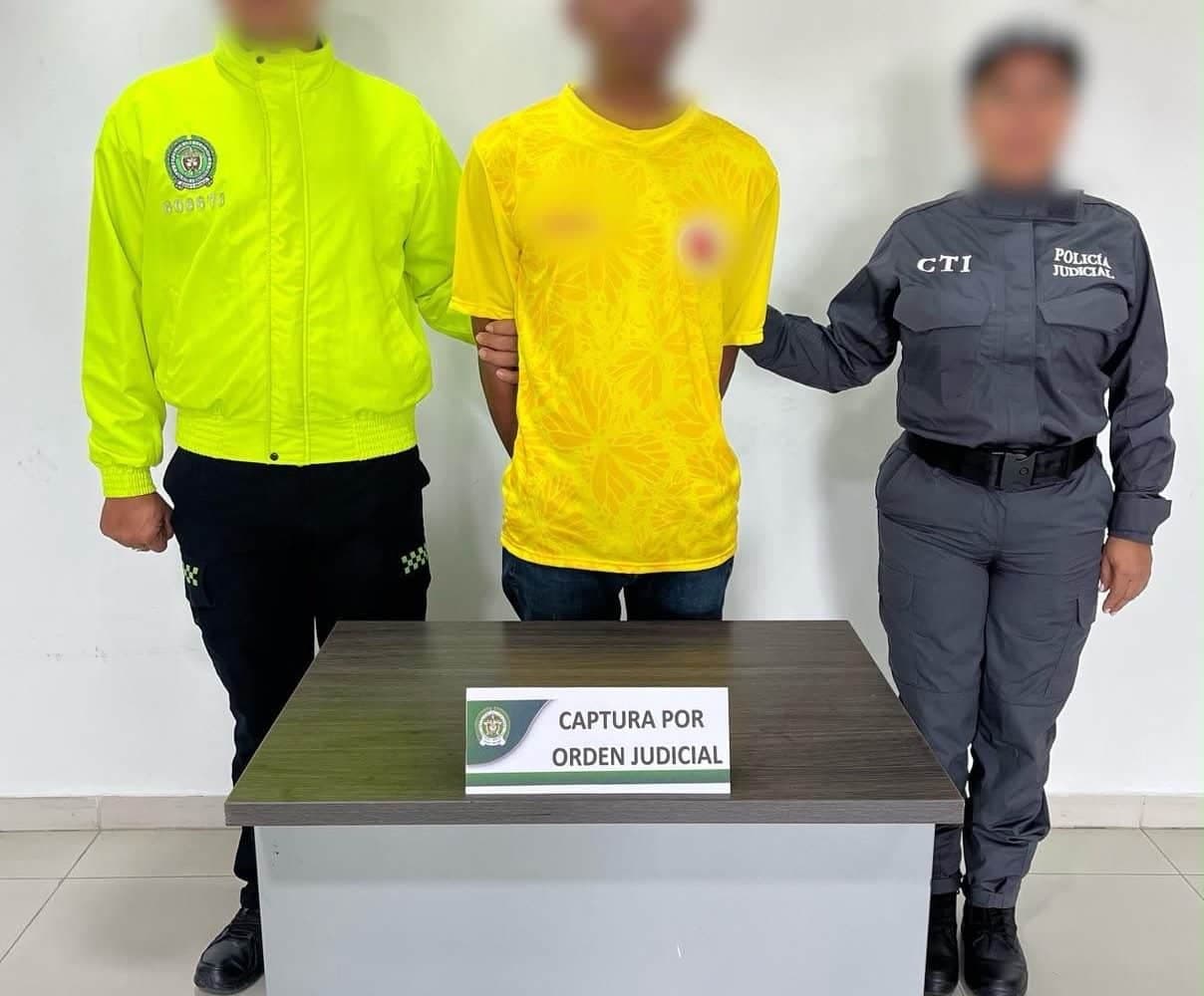 Capturado en Montería por violencia intrafamiliar tras seis meses de investigación