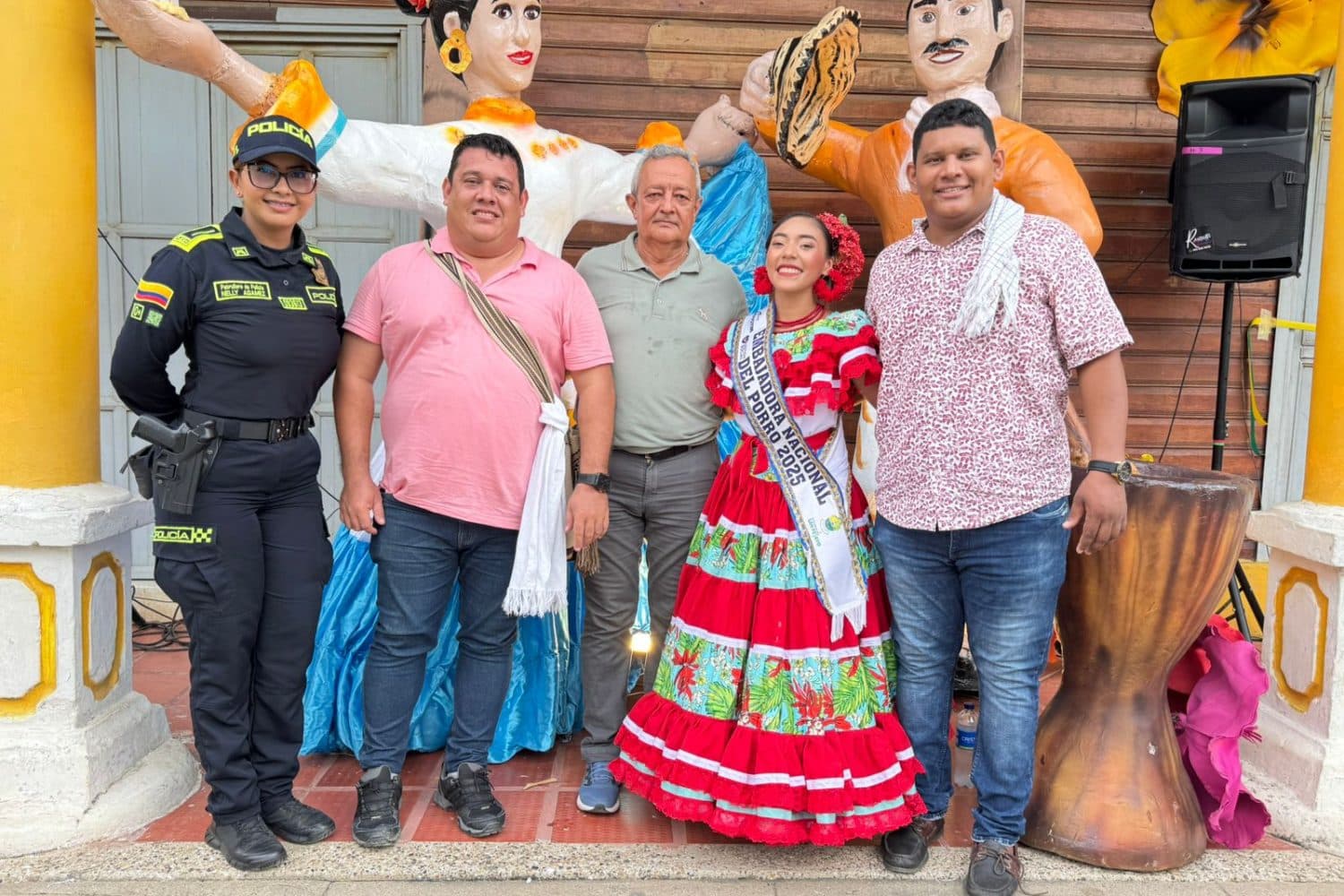 Policía despliega uniformados en San Pelayo para cuidar el Festival Nacional del Porro