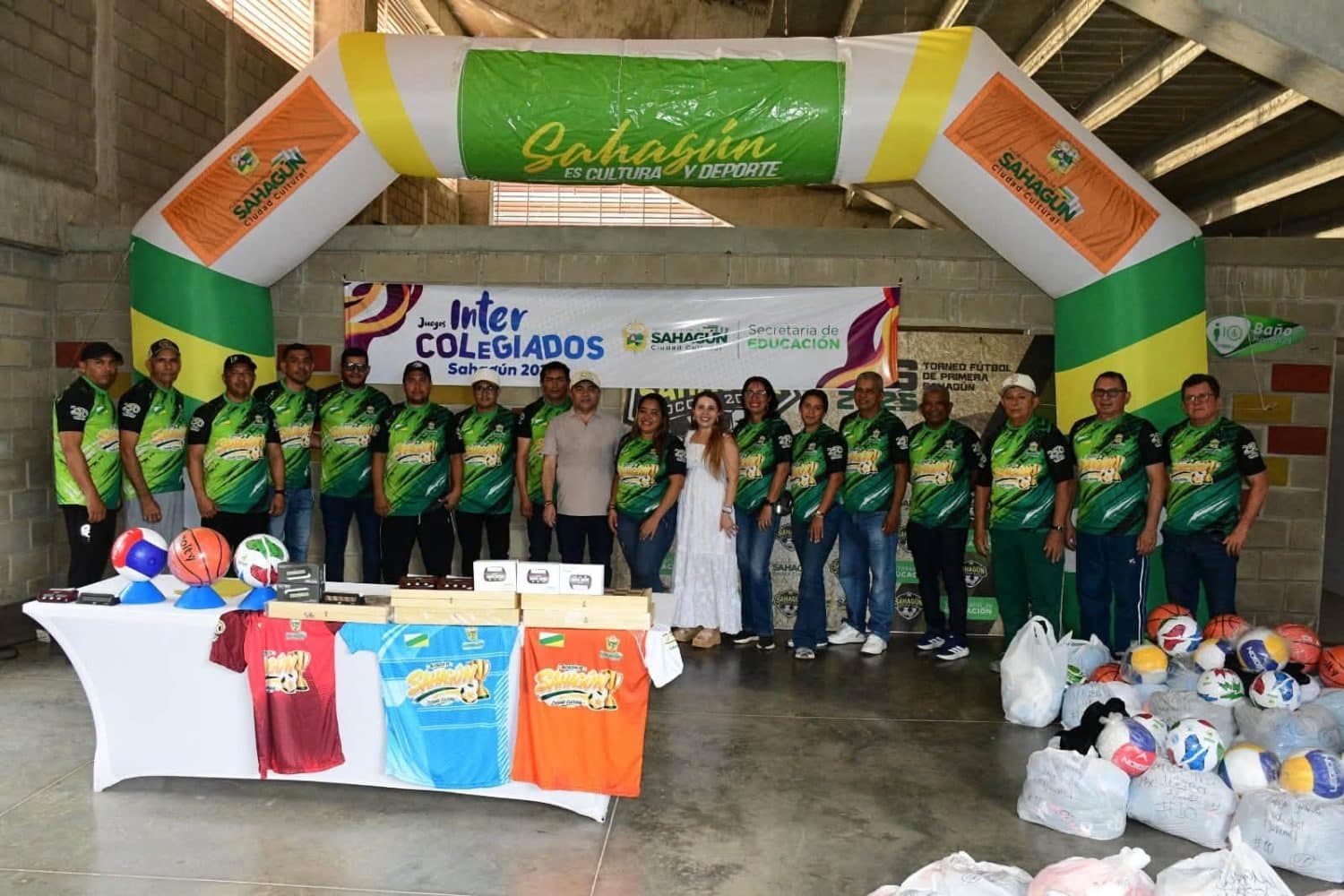 Sahagún lanza a 1.330 estudiantes a conquistar los Intercolegiados 2026