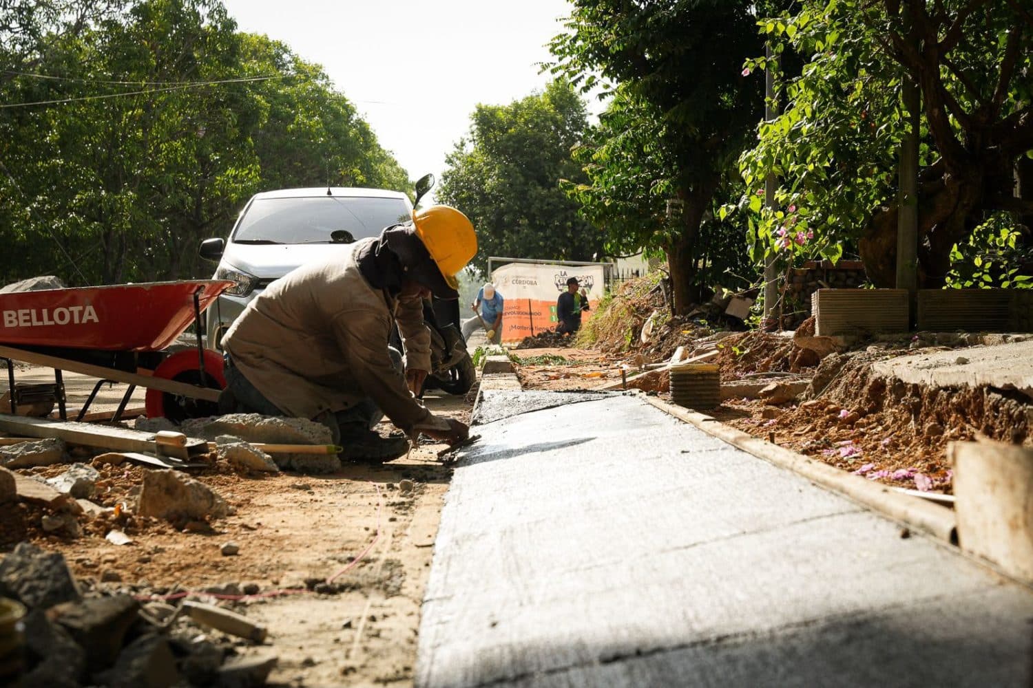 Corredor Verde entre Campo Alegre y Minuto de Dios avanza en su transformación de Montería