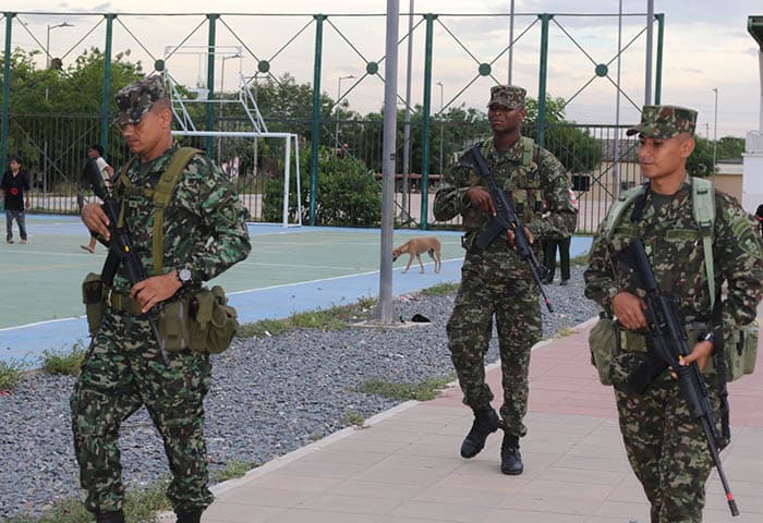 Más de 7 mil soldados en las calles para garantizar seguridad en votaciones del 31 de mayo