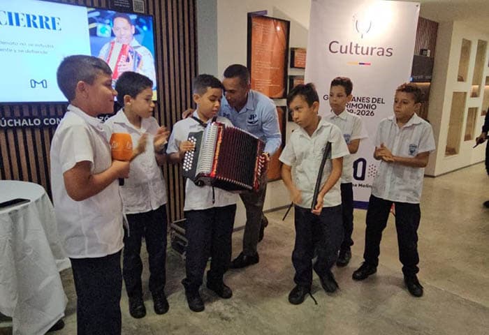 Fundación Cocha Molina forma 250 jóvenes como guardianes de la música vallenata