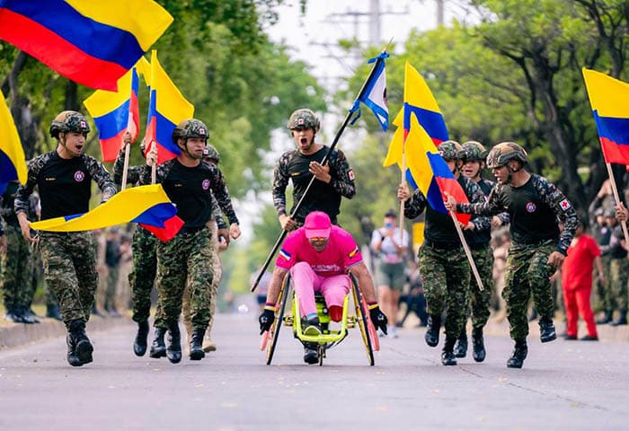 Más de 700 corredores se tomaron Valledupar en "Corre por la Patria"