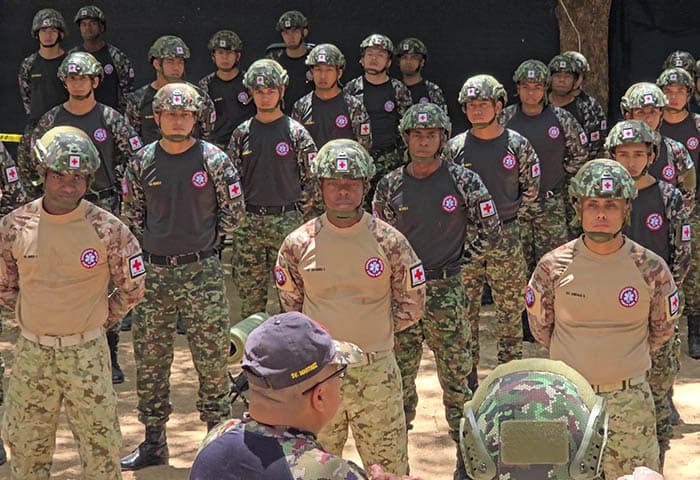 Dieciséis jóvenes del Cesar y La Guajira se gradúan como Socorristas Militares