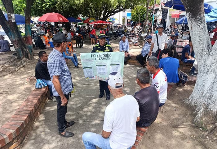Policía despliega operativos en Aguachica para blindar las elecciones contra fraudes