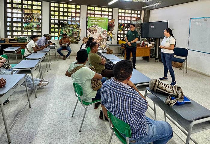 Universidad Popular del Cesar capacita a comunidad Kankuama en bioeconomía circular