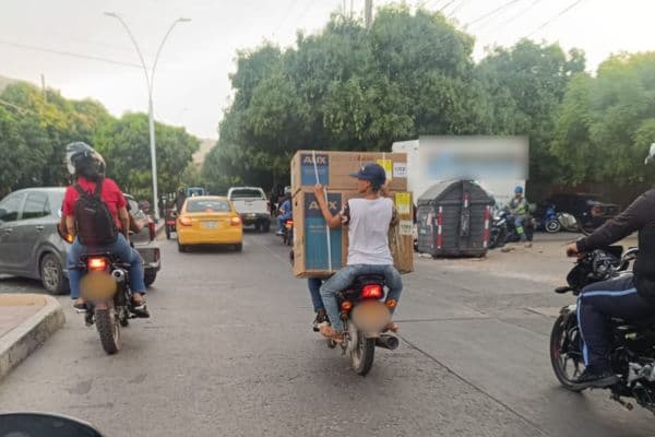 Santa Marta: la irresponsabilidad en las vías se vuelve rutina entre conductores