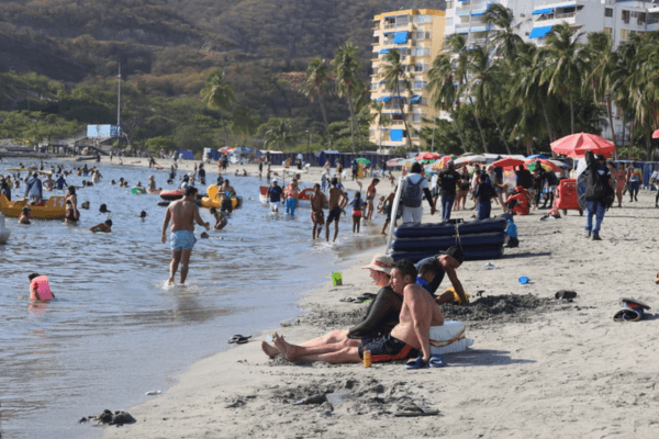 Santa Marta se llena de turistas en el puente de la Ascensión del Señor
