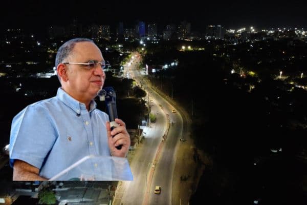 Santa Marta moderniza la calle 30 con nueva iluminación LED para mejorar seguridad y movilidad