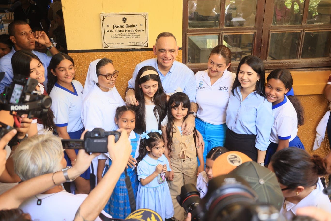 Santa Marta inaugura Escuela Normal María Auxiliadora restaurada con inversión en infraestructura educativa