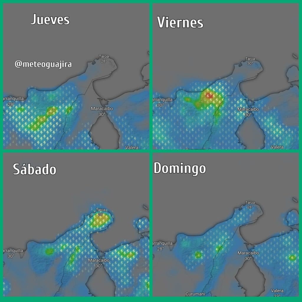 La Guajira se prepara para lluvias de fin de semana, pero con déficit de hasta el 50%