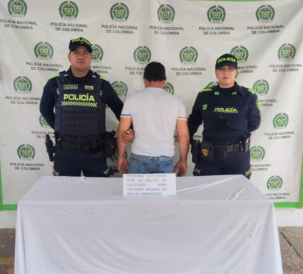 Capturan a hombre con licencia de tránsito falsa en operativo en Maicao