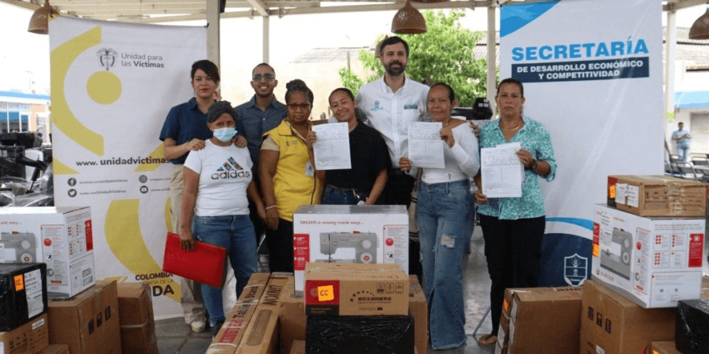 Santa Marta: 50 familias víctimas del conflicto reciben apoyo para reactivar sus negocios