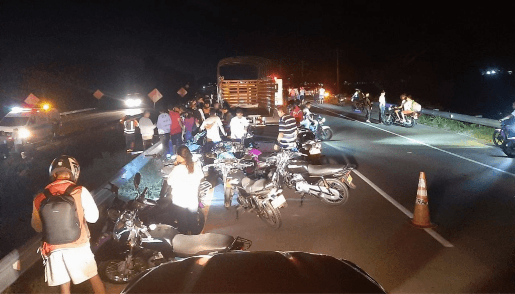 Niña muere en accidente de tránsito en vía a Pueblo Bello; tres personas resultan heridas