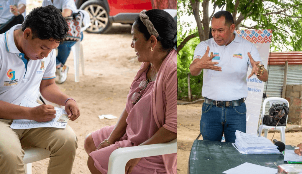 Universidad de La Guajira lleva justicia y apoyo emocional a barrios vulnerables