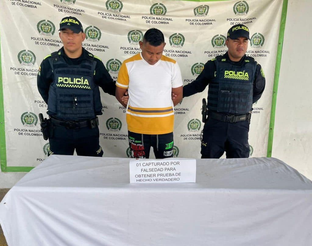 Capturan en Maicao a hombre con licencia de tránsito falsa