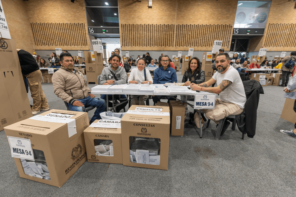 Más de 850 mil colombianos fueron elegidos como jurados para las elecciones del 31 de mayo