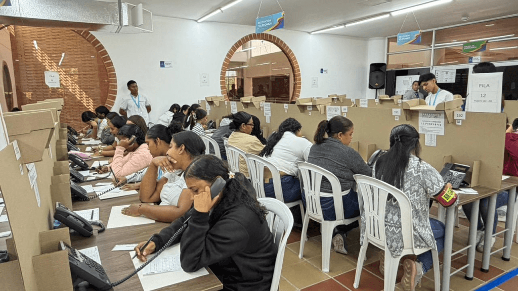 La Guajira prueba el sistema de conteo para las elecciones presidenciales de 2026 con supervisión internacional