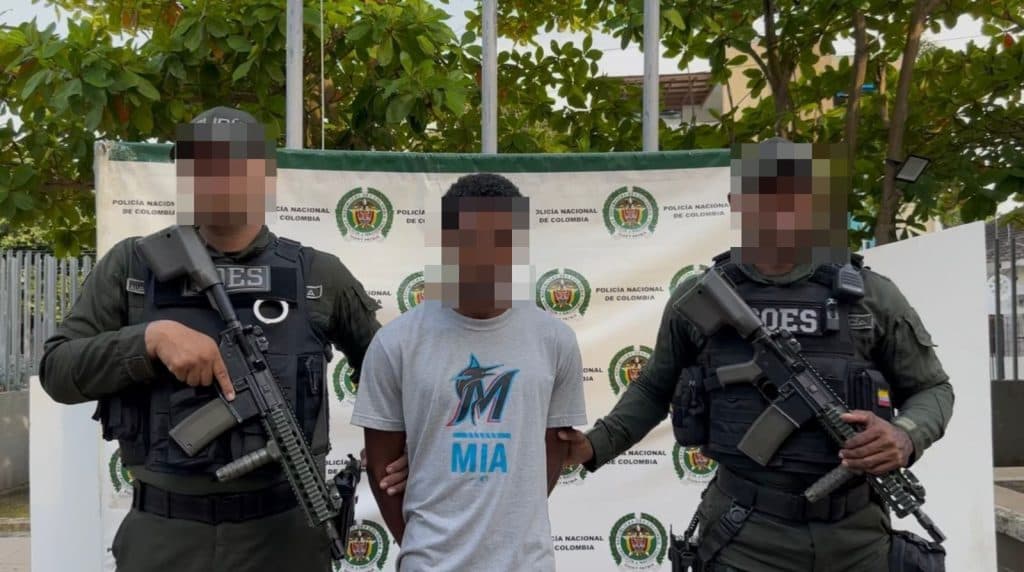 Capturan a "Triple 7" por dispararle a vigilante en clínica del sur