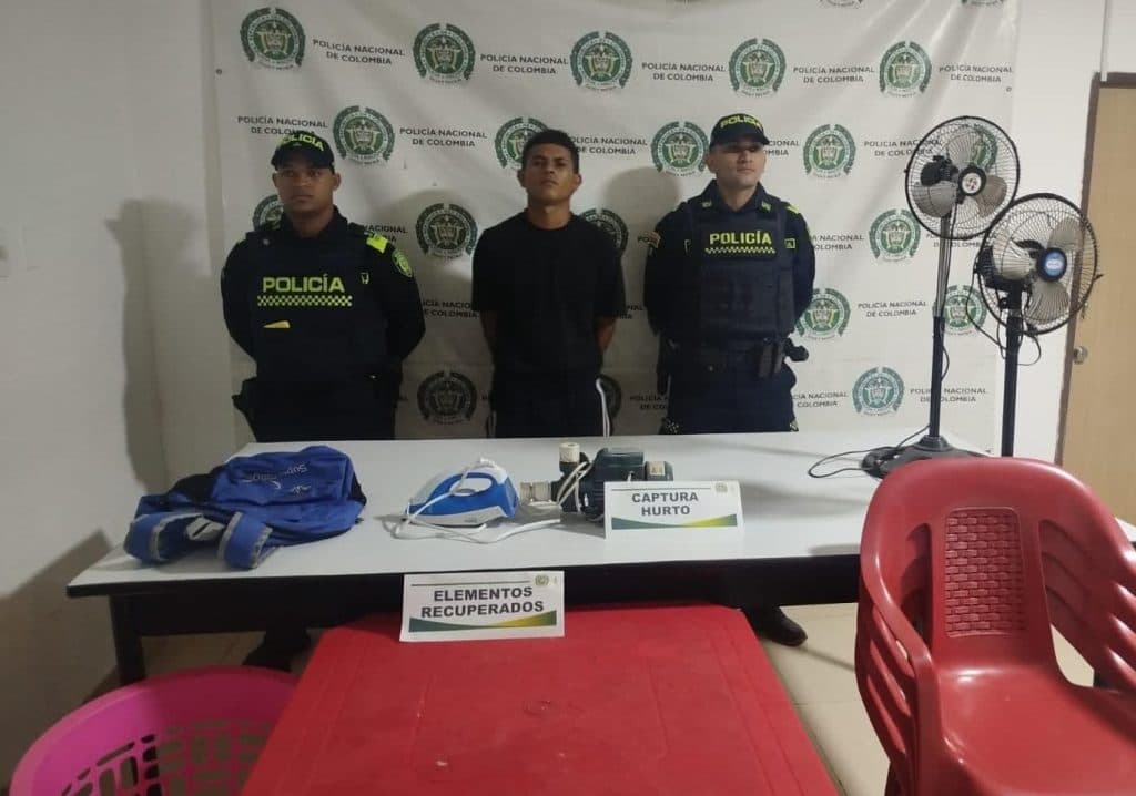Capturan a hombre por robo violento a vivienda en Fonseca gracias a alerta ciudadana