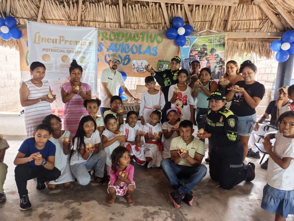 Comunidad Wiwa recibe proyecto avícola para fortalecer su seguridad alimentaria en La Guajira