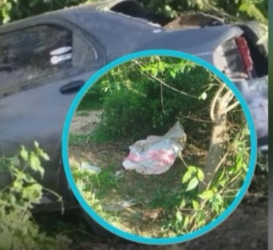 Mujer muere y dos resultan heridos graves en accidente en vía rural de Riohacha