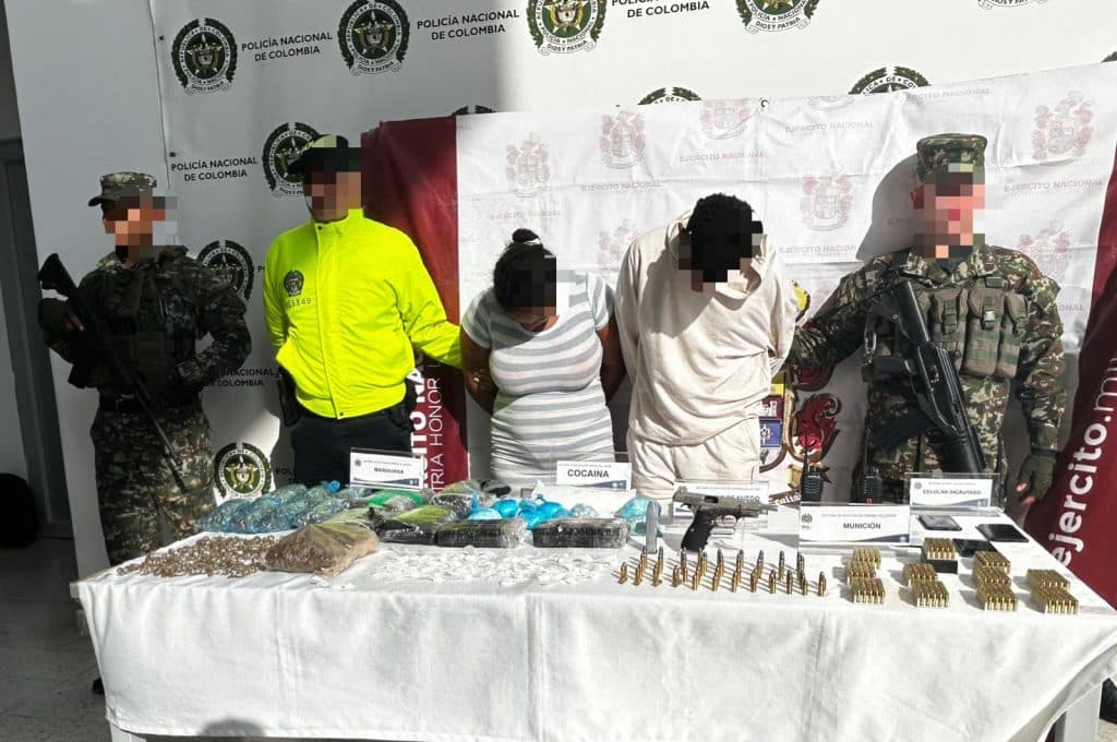 Capturan dos integrantes del Clan del Golfo en Cesar; también aprehendieron dos menores