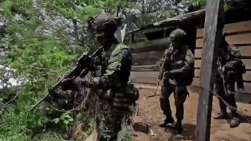 Ejército incauta mil kilos de cocaína y destruye laboratorio del ELN en Cúcuta
