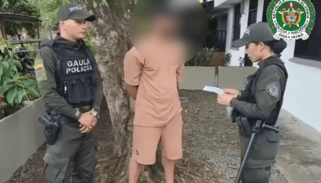 Capturan en Pereira a alias 'Jhon', señalado de extorsionar transportadores informales