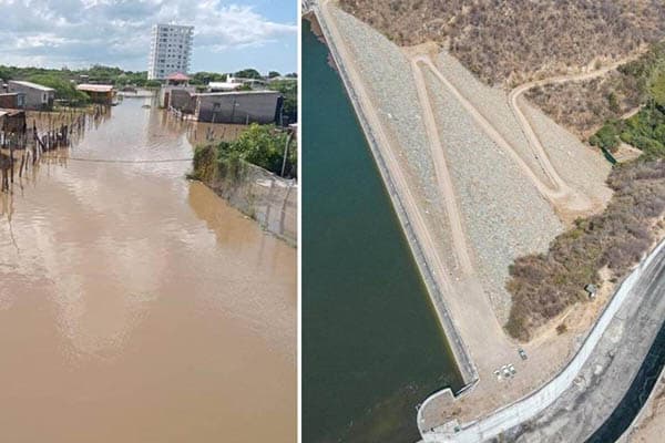 La Guajira bajo agua: 15 días de lluvia dejan pueblos incomunicados y destruyen carreteras rurales