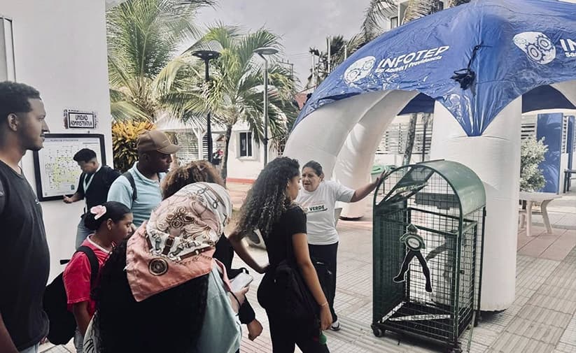 IUSAI abre "Pasillo Ambiental" para que estudiantes aprendan a cuidar el Archipiélago