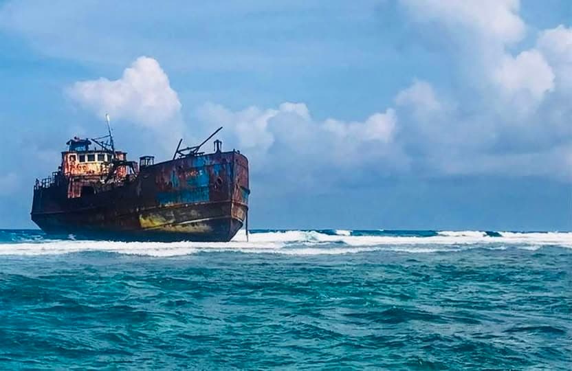 SAE presenta plan para restaurar daños del buque Mr. Goby en San Andrés