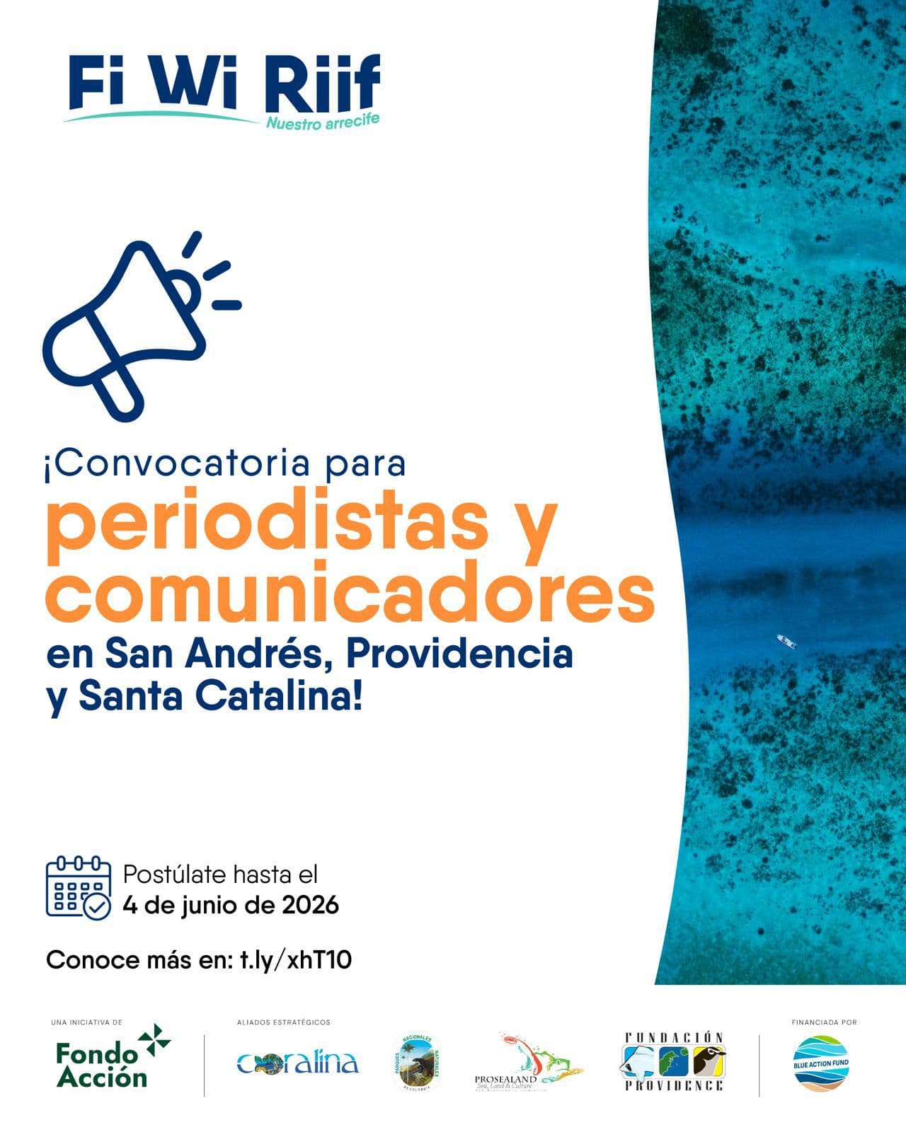 Convocatoria abierta para periodistas: cuente historias de Seaflower y gane incentivo económico