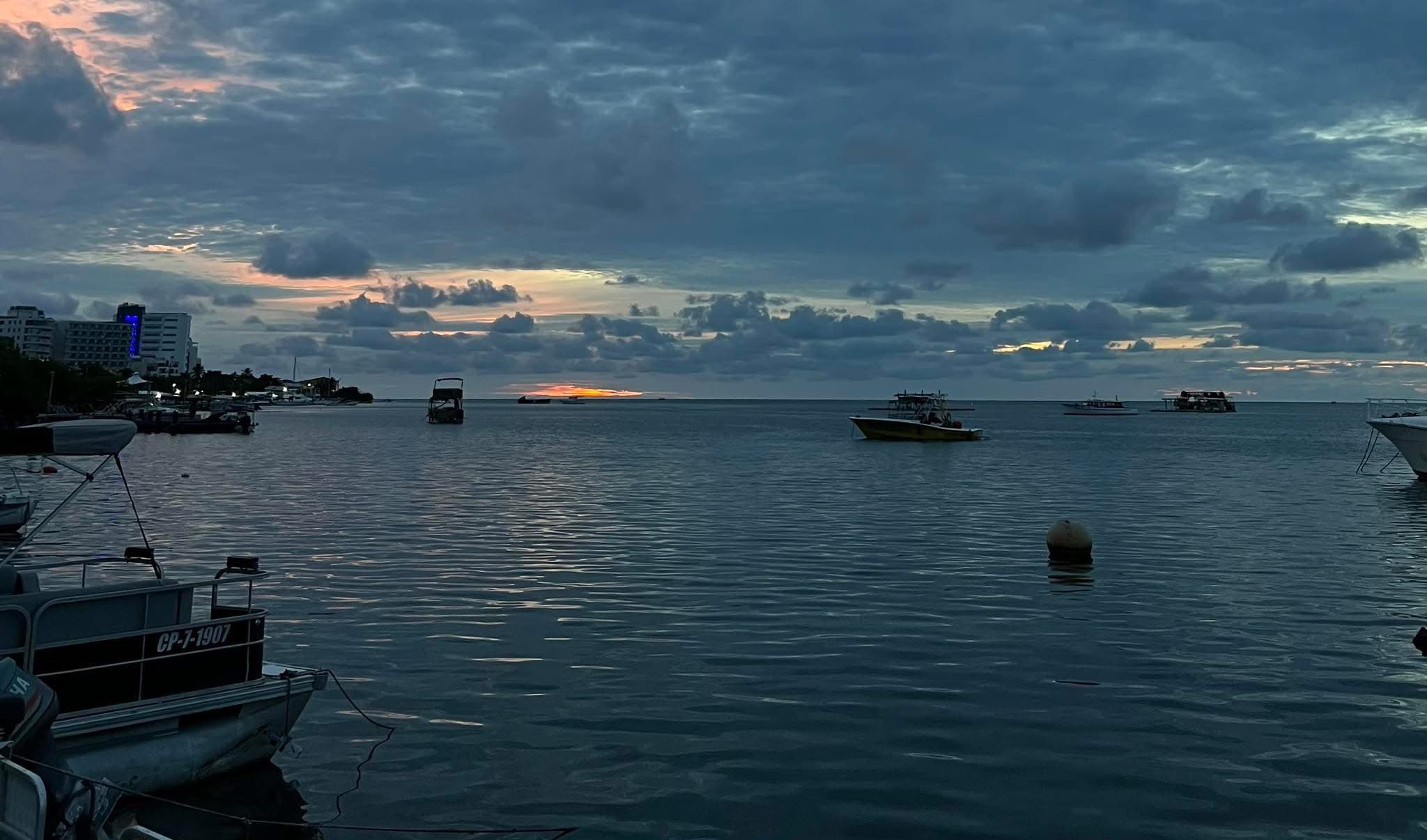 Sábado de lluvia ligera y mar variable en San Andrés y Providencia